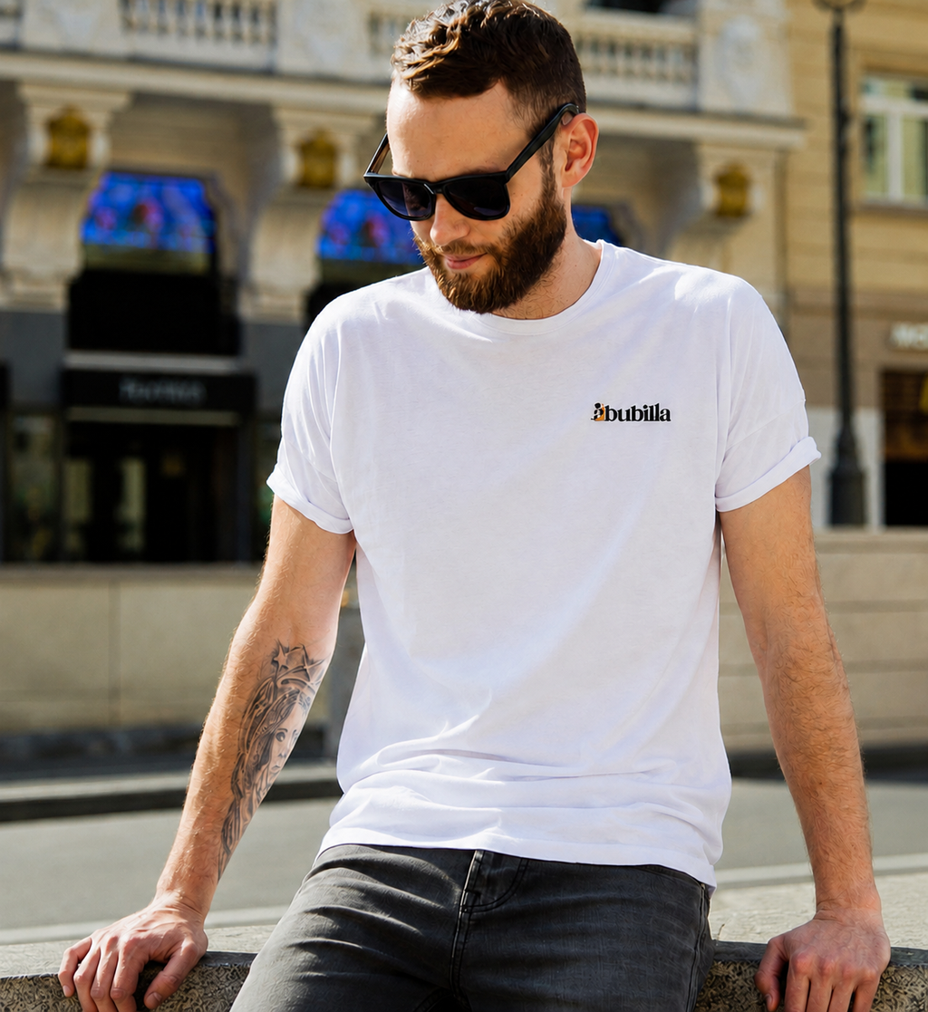Abubilla Unisex Bio-T-Shirt – Perched Hoopoe Backprint