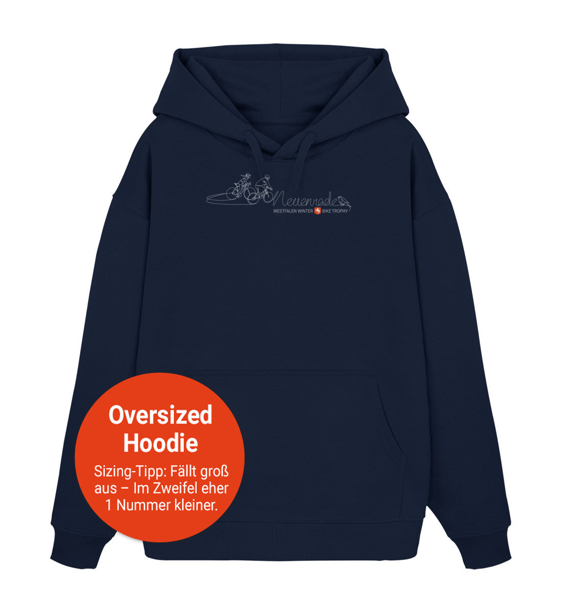 Winter Bike Neuenrade  - Organic Oversized Hoodie 2.0 ST/ST
