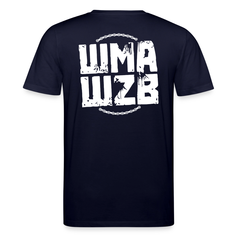WMAWZB Unisex T-Shirt Dark with Logo Back Print