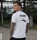 Pure x Pain Unisex T-Shirt Light with Signature Back Print