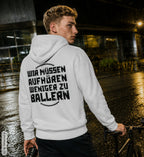 WMAWZB Unisex Hoodie Light with Statement Backprint