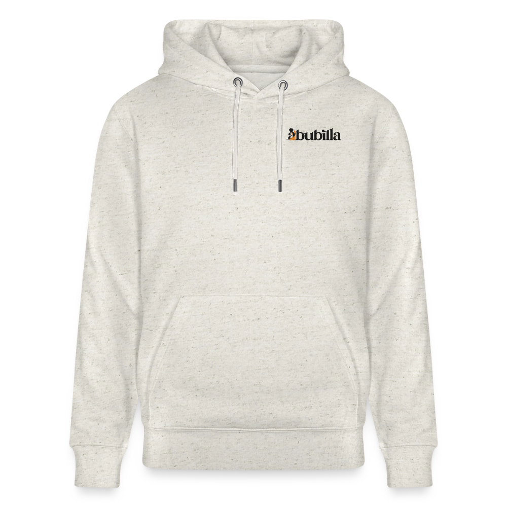 Abubilla Unisex Organic Hoodie – Hoopoe Soft Landing Backprint