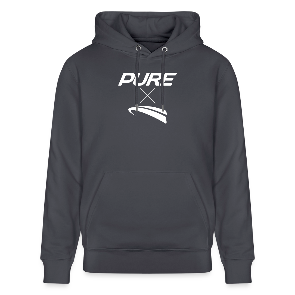 Pure x Pain Unisex Hoodie Dunkel mit Signature-Frontprint
