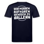 WMAWZB Unisex T-Shirt Dark with Statement Backprint