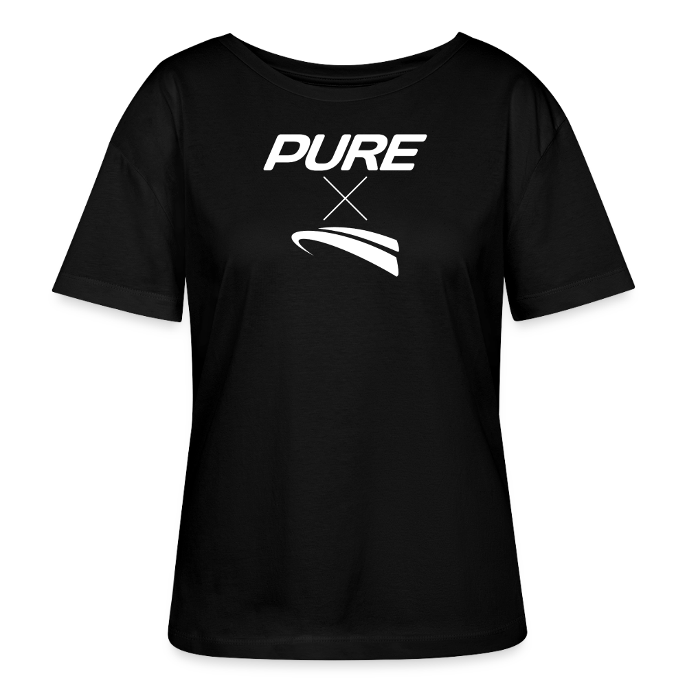 Pure x Pain Women's T-Shirt Dark with Signature Front Print