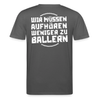 WMAWZB Unisex T-Shirt Dark with Statement Backprint