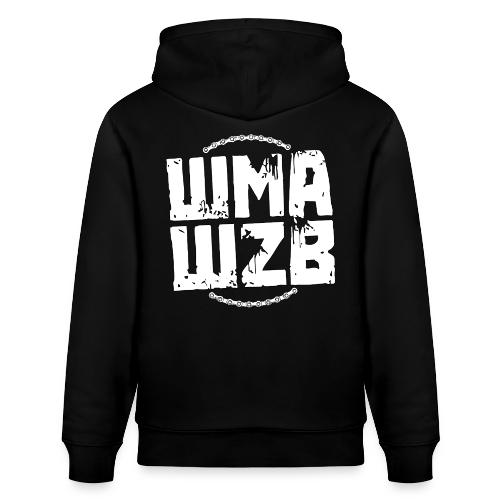 WMAWZB Unisex Hoodie Dark with Logo Backprint