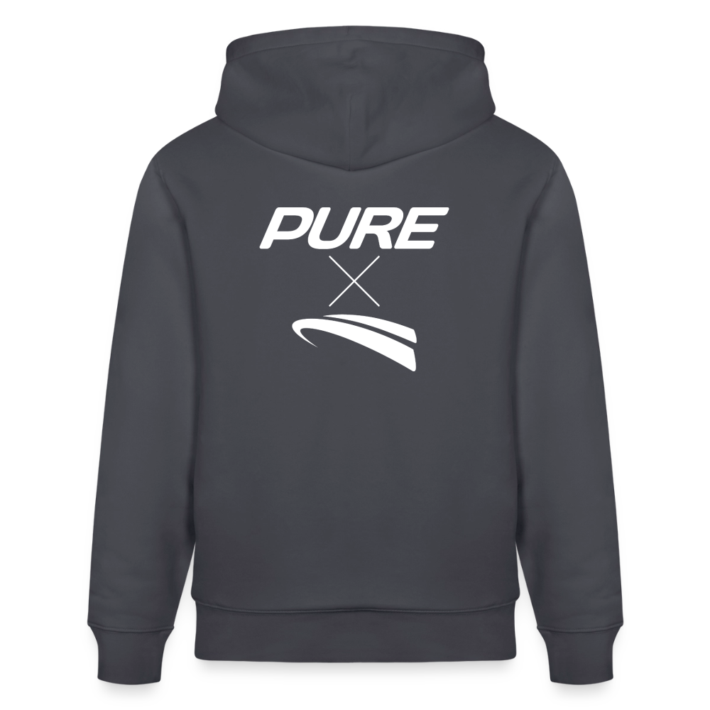 Pure x Pain Unisex Hoodie Dark with Signature Backprint