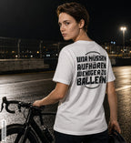 WMAWZB Women's Light T-Shirt with Statement Back Print