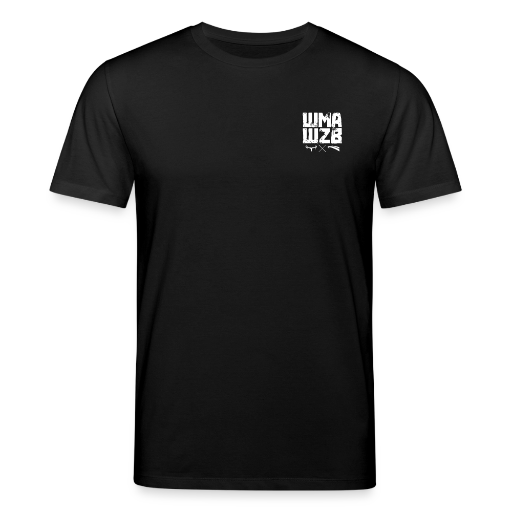 WMAWZB Unisex T-Shirt Dark with Statement Backprint
