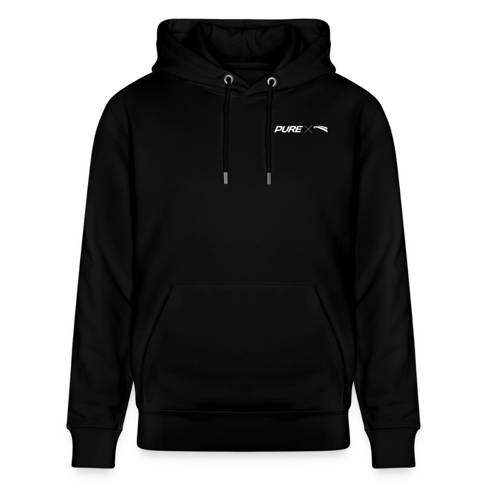 Pure x Pain Unisex Hoodie Dark with Signature Backprint