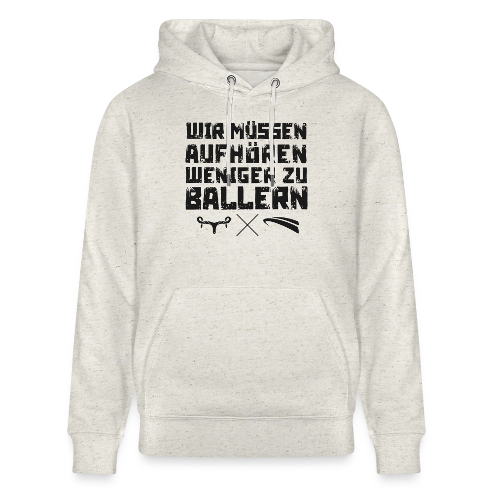 WMAWZB Unisex Hoodie Light with Statement Front Print