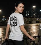 WMAWZB Women's Light T-Shirt with Logo Back Print