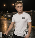 WMAWZB Unisex T-Shirt Light with Logo Backprint