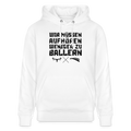 WMAWZB Unisex Hoodie Hell mit Statement Frontprint