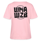 WMAWZB Women's Light T-Shirt with Logo Back Print