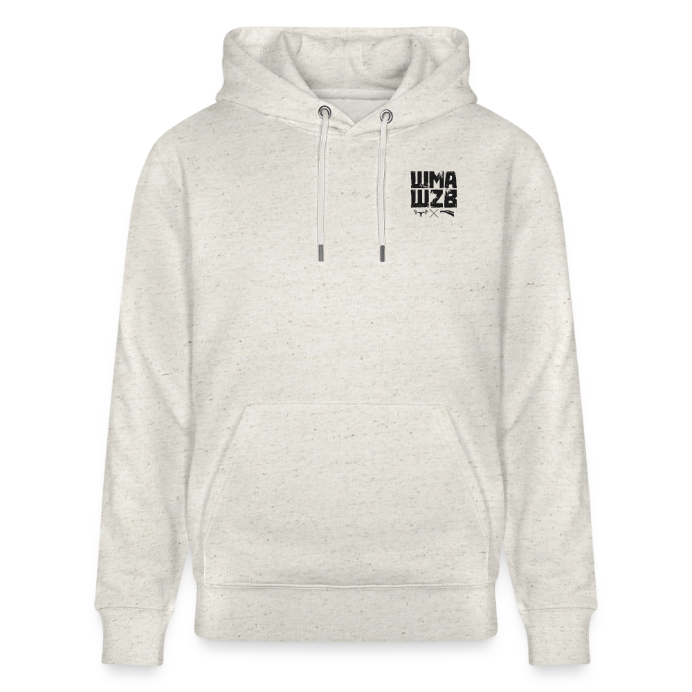WMAWZB Unisex Hoodie Light with Statement Backprint