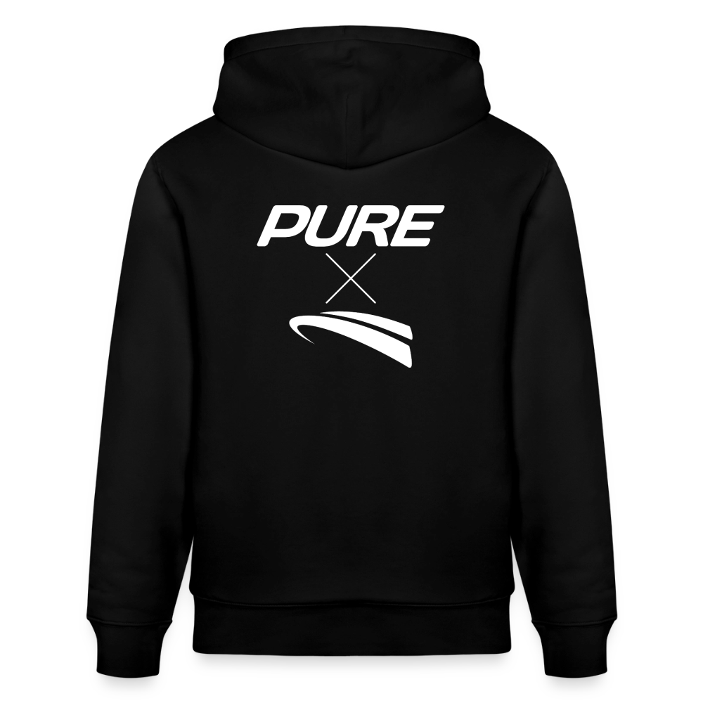Pure x Pain Unisex Hoodie Dark with Signature Backprint