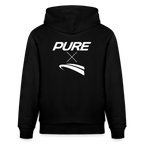 Pure x Pain Unisex Hoodie Dark with Signature Backprint