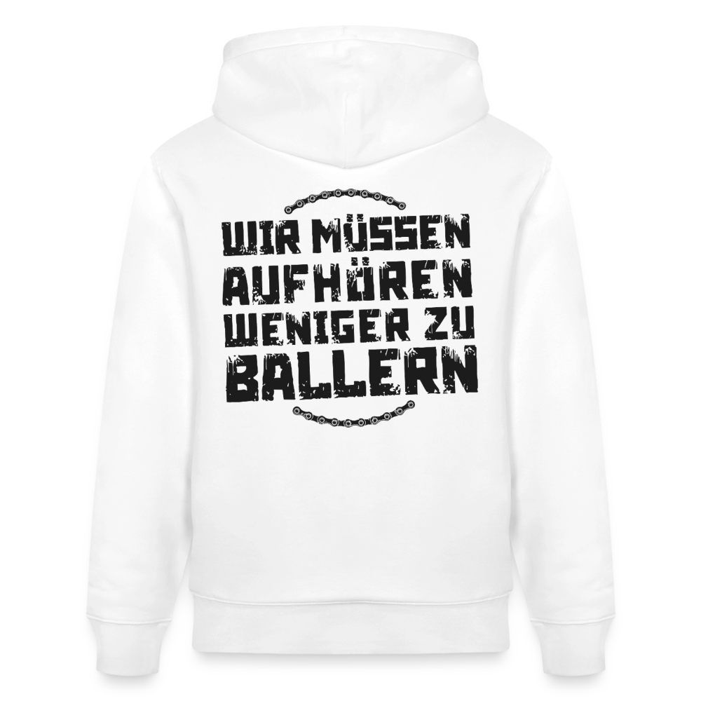 WMAWZB Unisex Hoodie Light with Statement Backprint