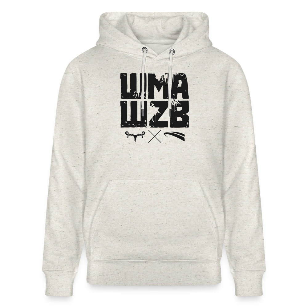 WMAWZB Unisex Hoodie Hell mit Logo Frontprint