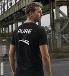 Pure x Pain Unisex T-Shirt Dark with Signature Backprint