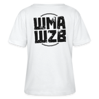 WMAWZB Women's Light T-Shirt with Logo Back Print