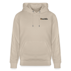 Abubilla Unisex Organic Hoodie – Perched Hoopoe Backprint