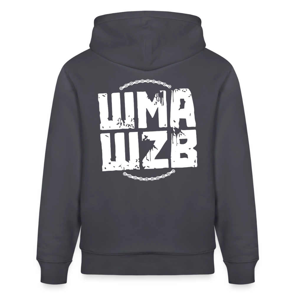 WMAWZB Unisex Hoodie Dark with Logo Backprint