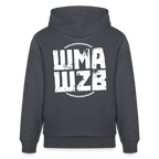 WMAWZB Unisex Hoodie Dark with Logo Backprint