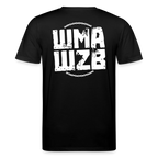 WMAWZB Unisex T-Shirt Dark with Logo Back Print