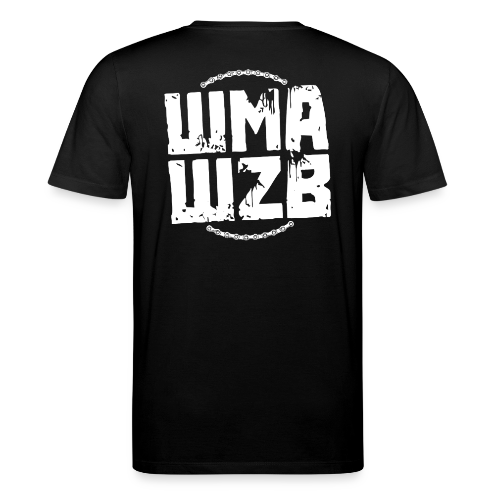 WMAWZB Unisex T-Shirt Dark with Logo Back Print