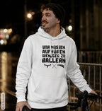 WMAWZB Unisex Hoodie Light with Statement Front Print
