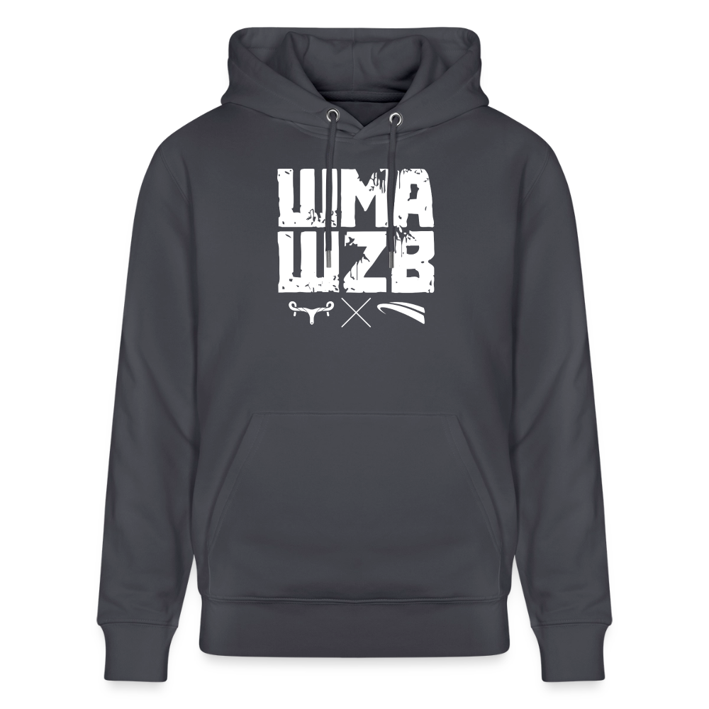 WMAWZB Unisex Hoodie Dark with Logo Front Print