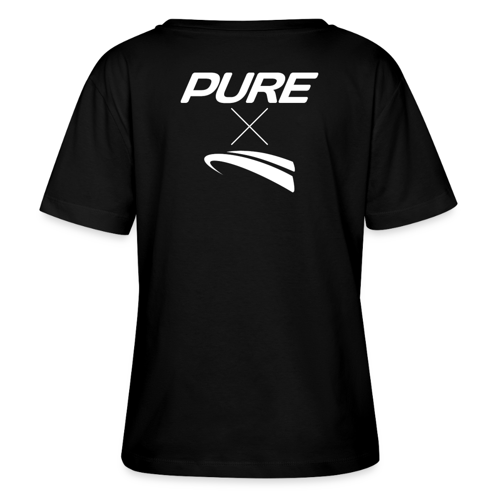 Pure x Pain Women's T-Shirt Dark with Signature Back Print