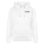 Abubilla Unisex Organic Hoodie – Perched Hoopoe Backprint