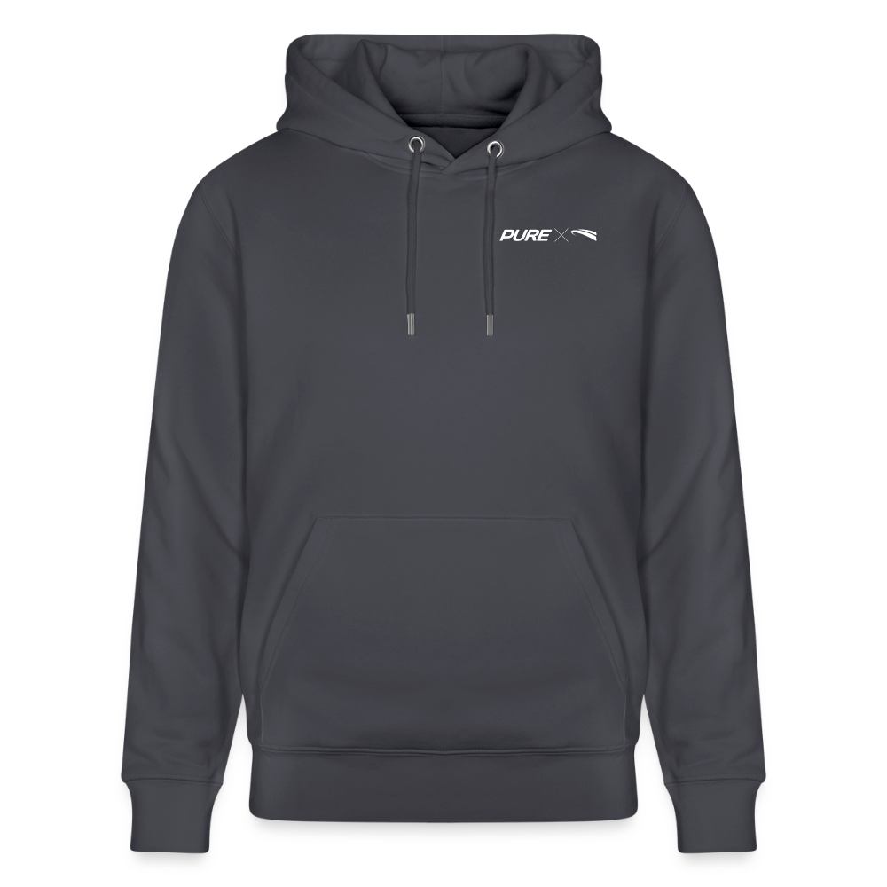 Pure x Pain Unisex Hoodie Dark with Signature Backprint