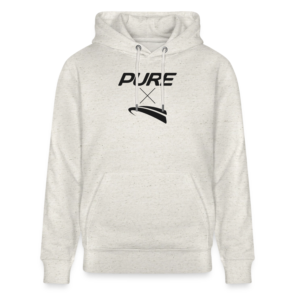 Pure x Pain Unisex Hoodie Hell mit Signature-Frontprint