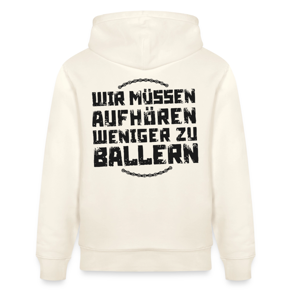 WMAWZB Unisex Hoodie Light with Statement Backprint