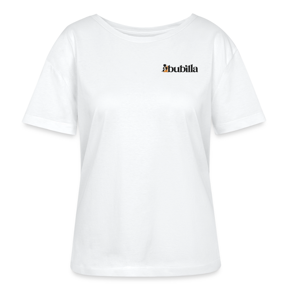 Abubilla Women's Organic T-Shirt - Perched Hoopoe Backprint