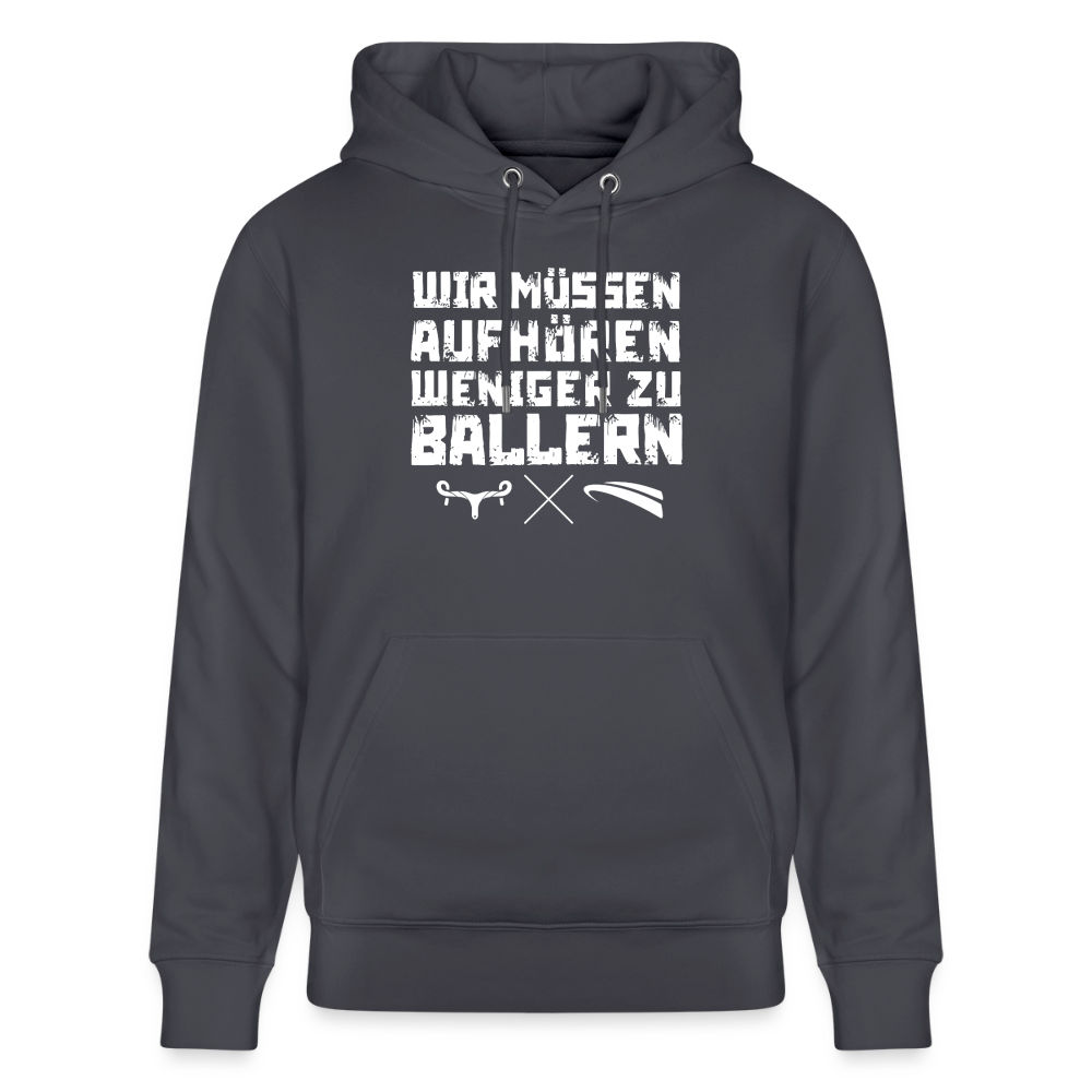 WMAWZB Unisex Hoodie Dark with Statement Front Print