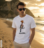 Hoopoe Unisex Organic T-Shirt – Perched Hoopoe