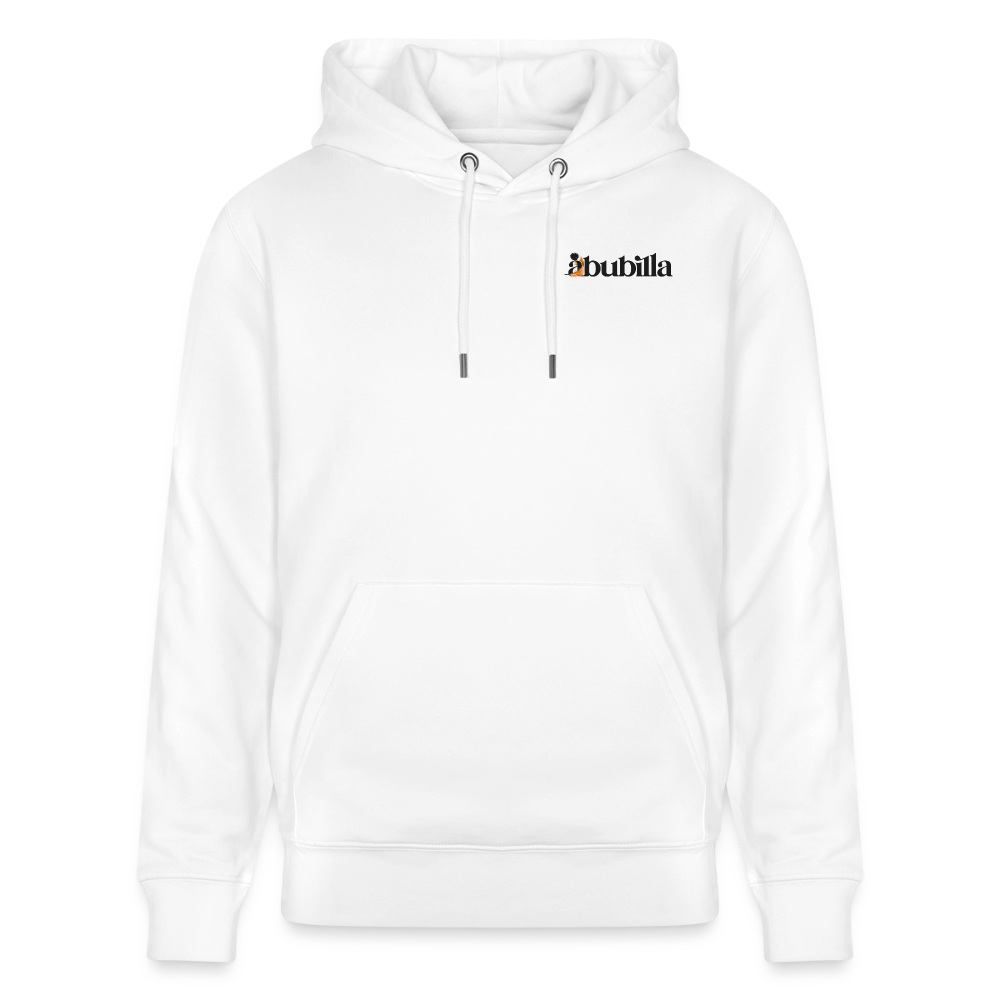 Abubilla Unisex Organic Hoodie – Hoopoe Soft Landing Backprint