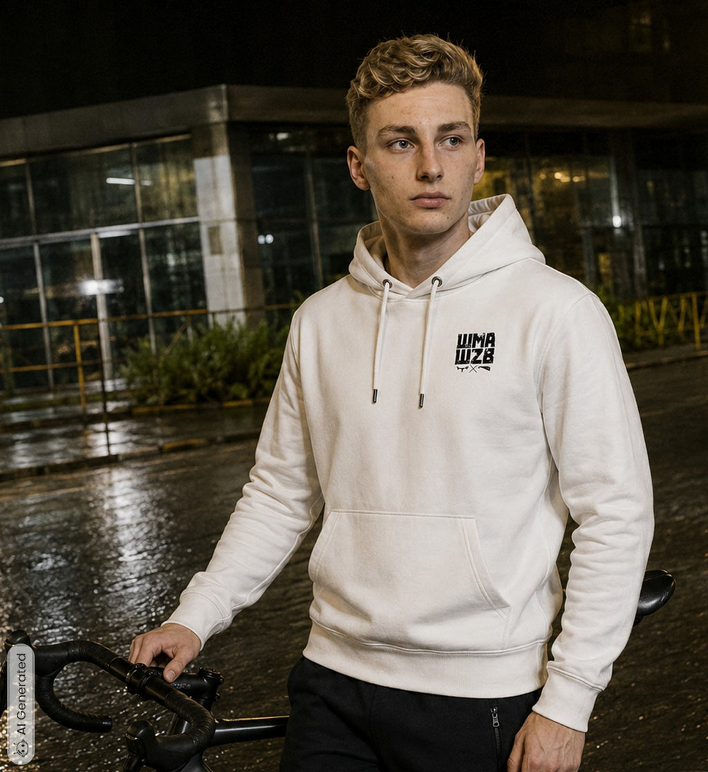 WMAWZB Unisex Hoodie Light with Statement Backprint