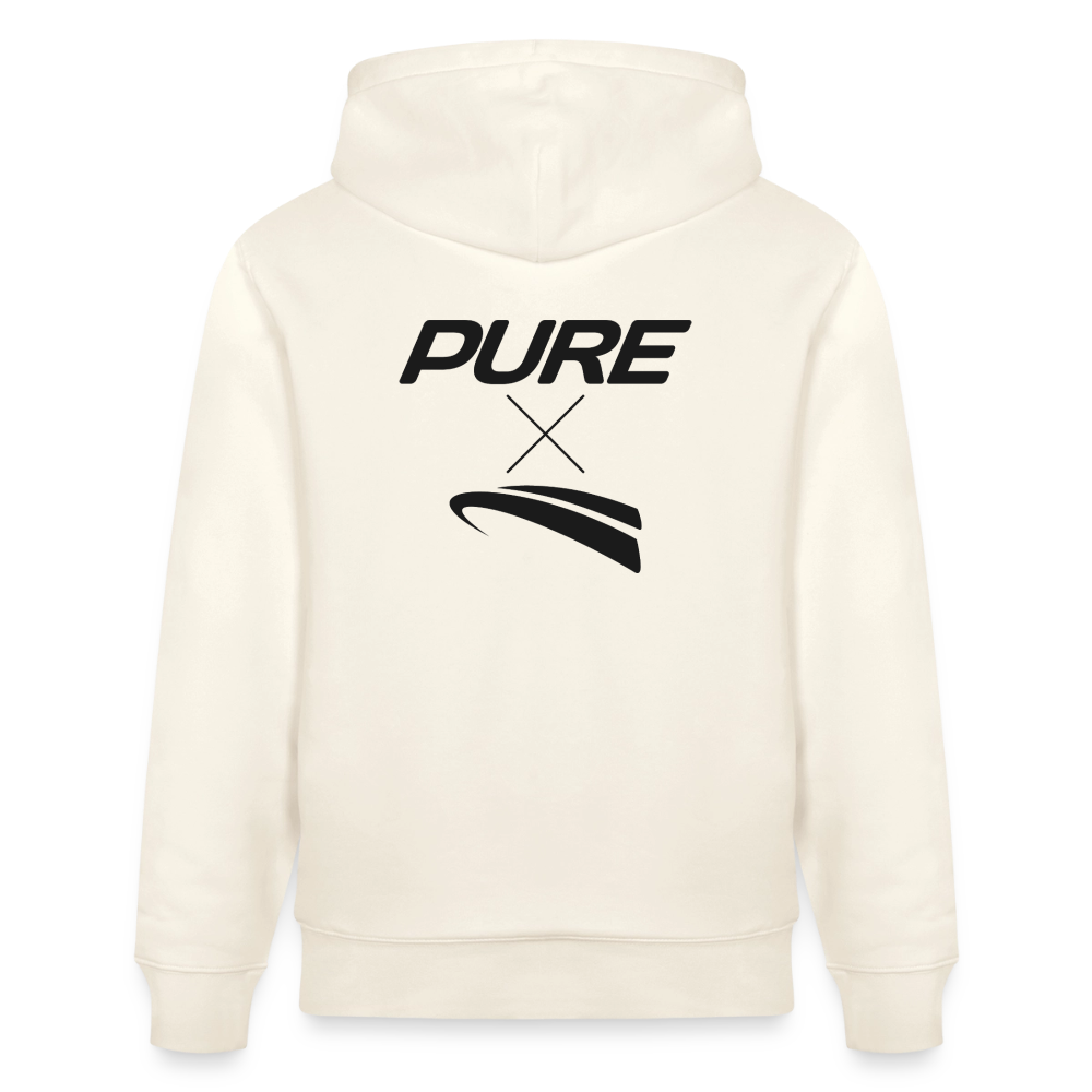 Pure x Pain Unisex Hoodie Light with Signature Back Print