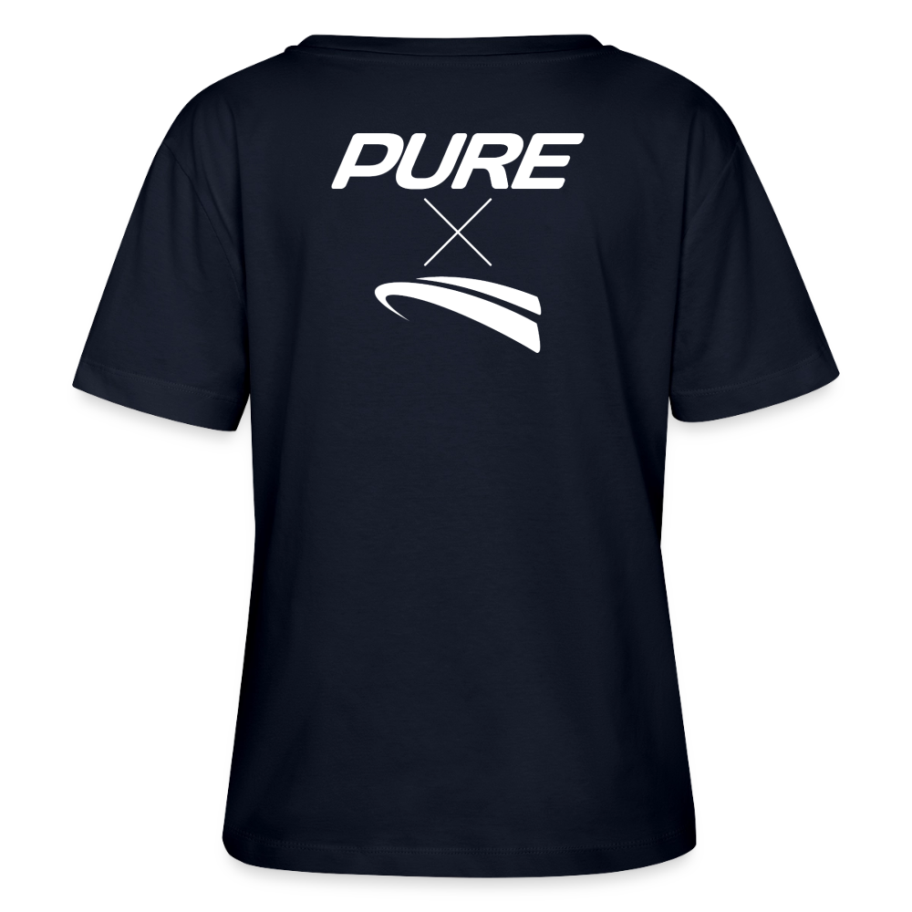 Pure x Pain Women's T-Shirt Dark with Signature Back Print