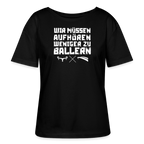 WMAWZB Women's T-Shirt Dark with Statement Front Print