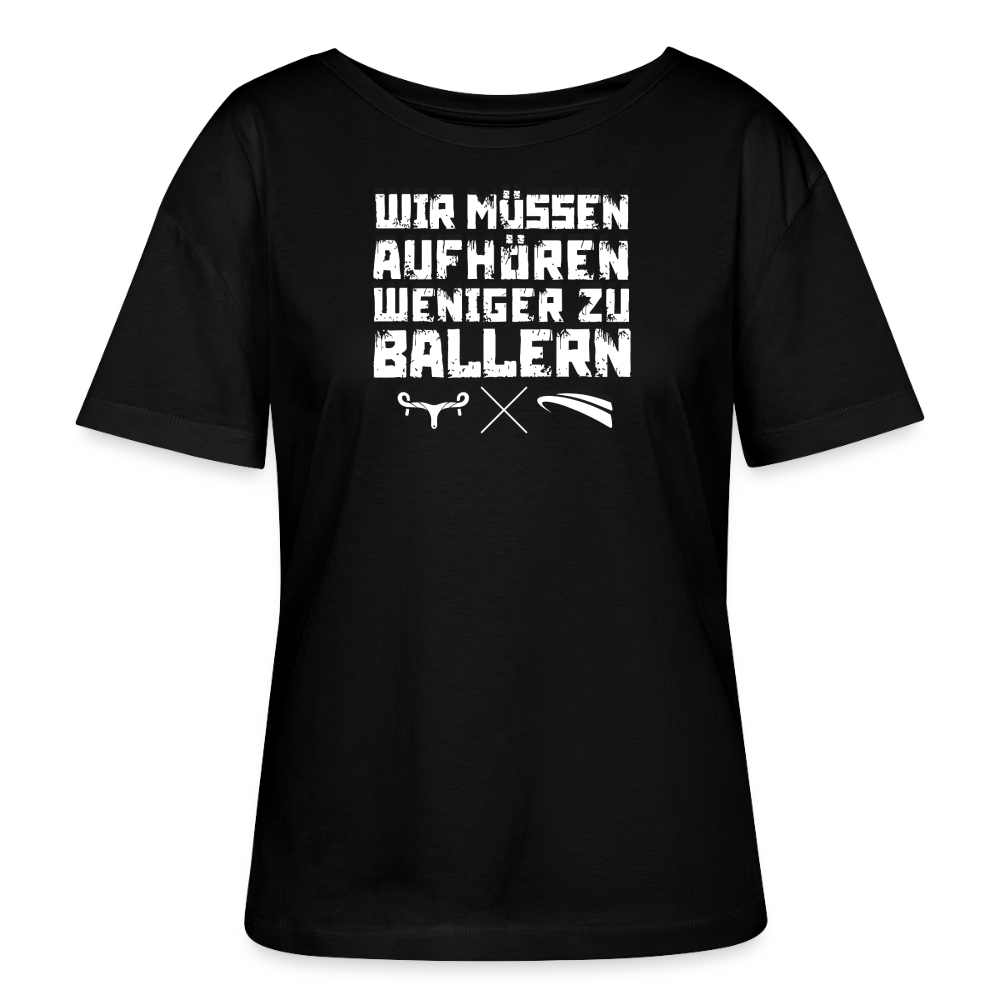 WMAWZB Women's T-Shirt Dark with Statement Front Print