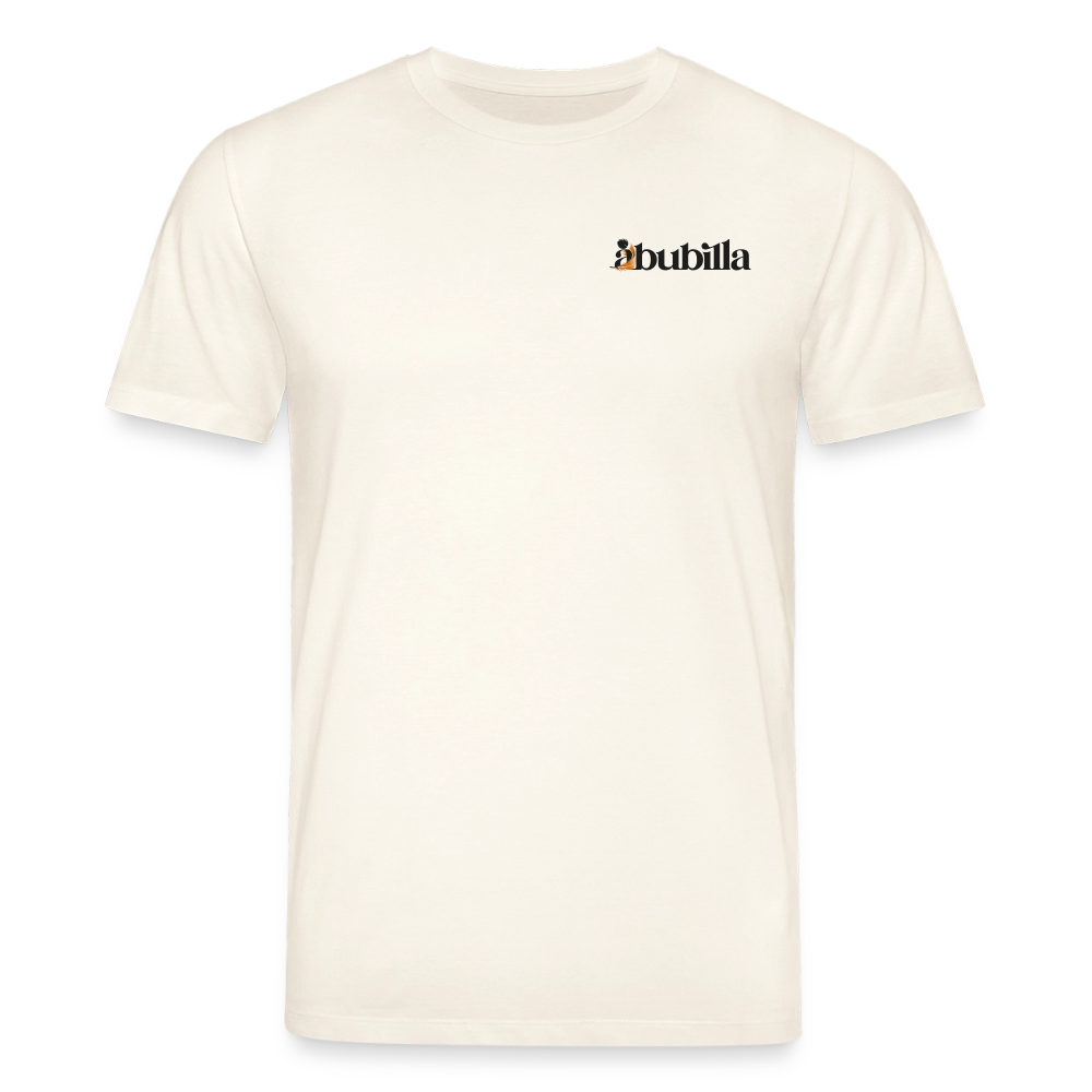 Abubilla Unisex Organic T-Shirt – Hoopoe Soft Landing Backprint