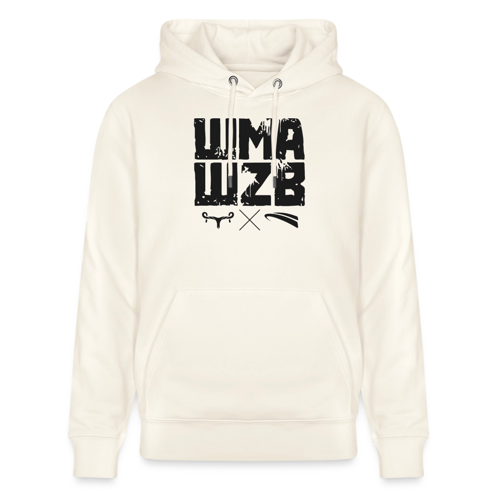 WMAWZB Unisex Hoodie Hell mit Logo Frontprint